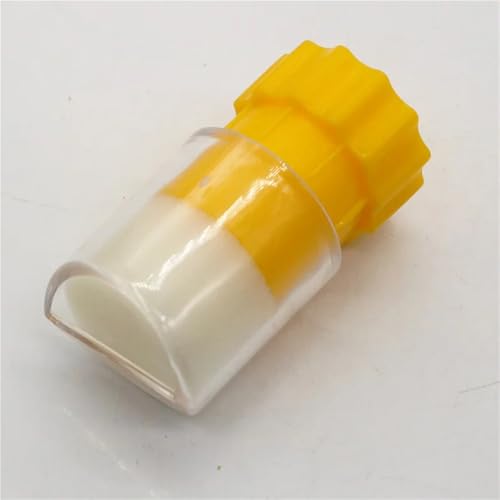4pcs Queen Bee Marking Bottle Plastic Marker Tube Catcher Cage with Plunger Plush for Beekeeper Equipment