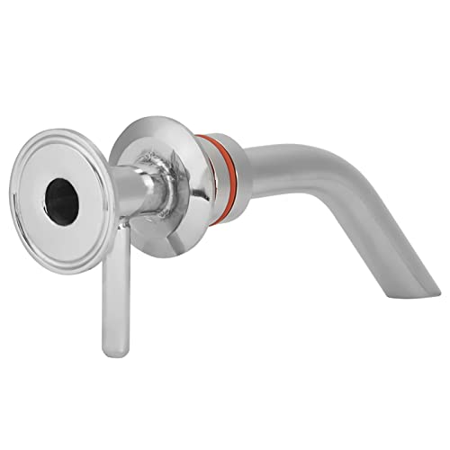 Stainless Steel Racking Arm Fermenter Accessory Conical Fermentation Tank Fittings Durable 304 Smooth Surface Double Seal for Home Brewing Conical Fermentation Tanks