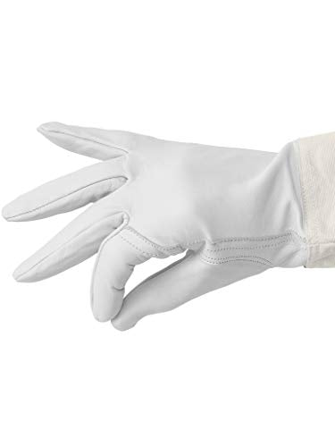 Humble Bee 110 Goatskin Beekeeping Gloves with Extended Sleeves - size: Medium