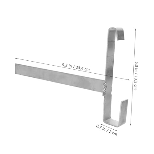 BESPORTBLE 2pcs Stainless Steel Beekeeping Frame Holder Stand for Efficient Bee Hive Organization Detachable Design for Easy Cleaning Tool Storage for Beekeepers