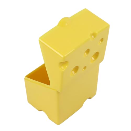 Cheese Storage Container, Airtight ABS Odor Free Easy to with Smooth Surface for Household Refrigerator Organization