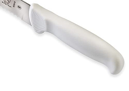 Mercer Culinary Ultimate White 10" Wavy Edge Slicer Knife - style: Wavy Edge Slicer Knife 10 Inch