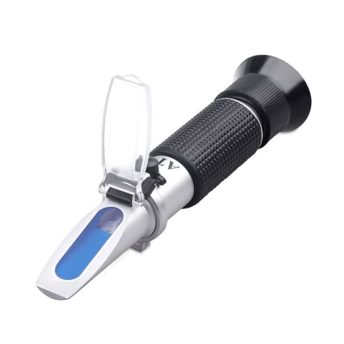 Antifreeze Refractometer, 3-in-1 Antifreeze Coolant Tester for Checking Freezing Point, Concentration of Ethylene Glycol Propylene Glycol Based Automobile Antifreeze Coolant Condition - size: Antifreeze Refractometer