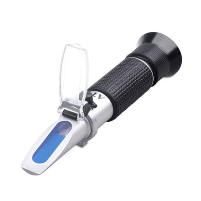 Antifreeze Refractometer, 3-in-1 Antifreeze Coolant Tester for Checking Freezing Point, Concentration of Ethylene Glycol Propylene Glycol Based Automobile Antifreeze Coolant Condition - size: Antifreeze Refractometer