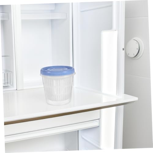 Pickle Jar With Strainer: Plastic Pickle Container Leakproof Pickled Food Storage Container Juice Separator Jar For Olive Onions