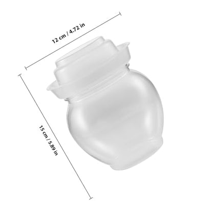 SHINEOFI Pickle Jar with Airtight Seal and Inner Lid Multi-function Vegetable Storage Container for Pickling Fermenting and Food Preservation Kitchen Storage for Kimchi and Dried Fruit