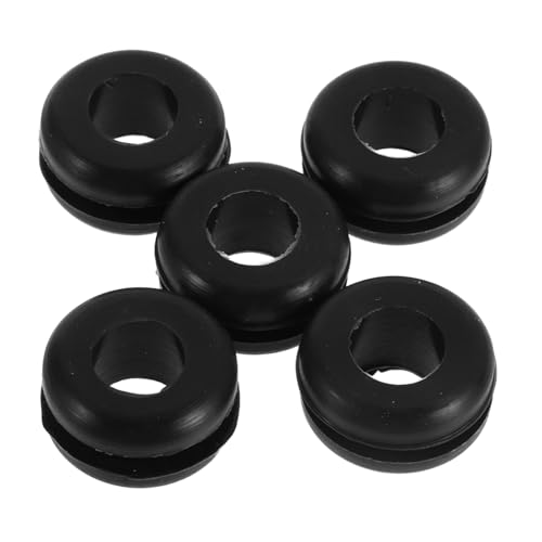 5pcs Rubber Sealer Ring Airlock Grommet for Fermentation Bucket Mason Jar Homebrew Supplies Airtight Water Seal Compatible with Beer and Wine Making
