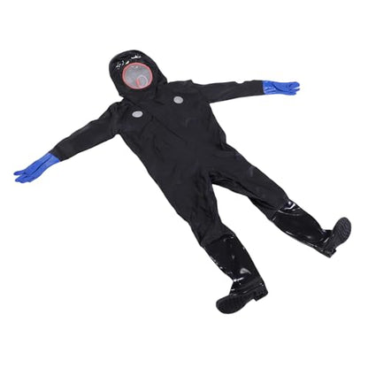 Bee Suit for Men Women Thickened Synthetic Leather Full Body Protective Beekeeping Outfit with Ventilated Hood XXL