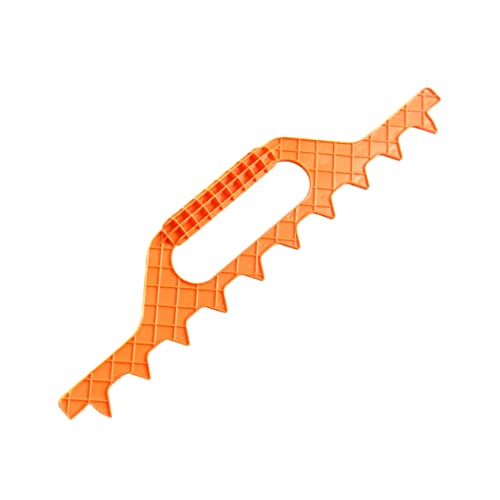 2pcs Plastic Beehive Tool 9 Frame Spacer Beekeeping Rake Yellow Beehive Rake