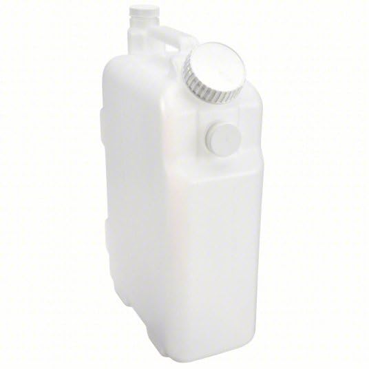 2.5 Gallon Carboy Dispenser with Spigot and Lid– Water Container Heavy-Duty HDPE Carboy for Multi Purpose Uses & Liquid Storage – Mixing Container – Made in USA - size: 2.5 Gallons