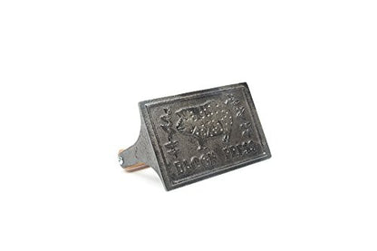 Outset Bacon Press, 6.75 Inches, Metallic - style: Bacon Grill Press