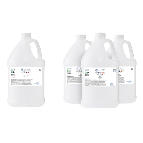 Lab Alley Citric Acid 50% Solution, FCC/Food Grade,Kosher Certified, Halal, GMO-Free, Great For Cooking And Cleaning - 4 Gallons (Pack of 4 x 1 Gallon Bottles) - size: 32 Fl Oz (Pack of 4)