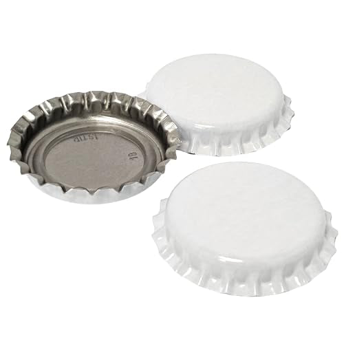 White Oxygen Barrier Crown Caps 144 Count by Home Brew Ohio