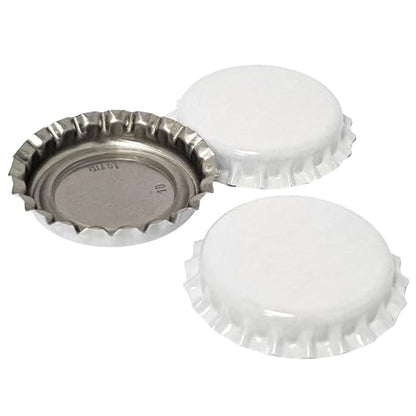White Oxygen Barrier Crown Caps 144 Count by Home Brew Ohio