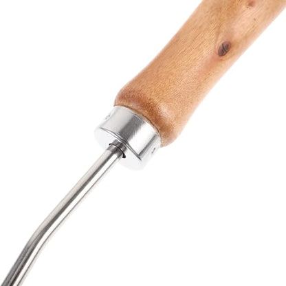 UPKOCH 2pcs Wood Handle Beehive Cleaning Hook Beekeeping Tool Beehive Cleaning Hook Cleaner Bee Tool