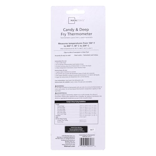 Chaney Instrument 00723 Deluxe Candy/Deep-Fry Thermometer with sheath