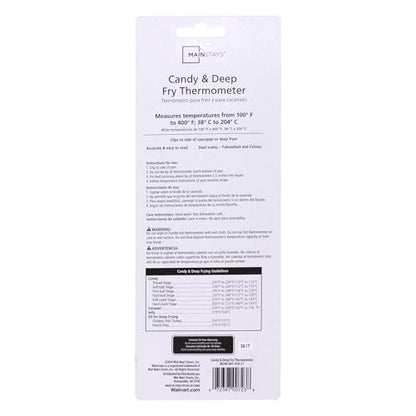 Chaney Instrument 00723 Deluxe Candy/Deep-Fry Thermometer with sheath