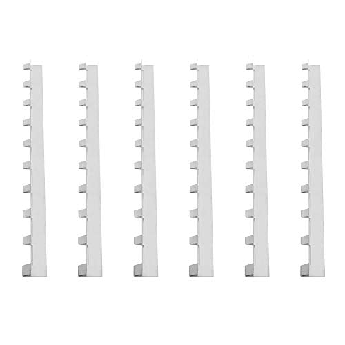 Beehive Frame Strips Spacers Beekeeping Tool Equipment Metal Beehive Frame Strips Spacers for Beekeepers Beekeeping Tool Equipment Metal Shown as Picture Size Approx 37x2.4cm 6Pcs