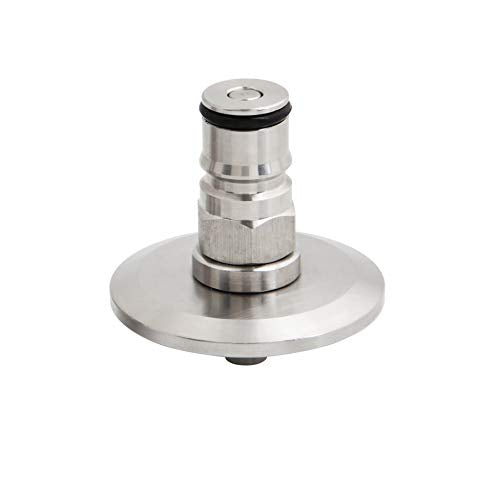 1.5" Tri Clamp Ball Lock homebrew beer conry keg Ball Lock Post SS304 Sanitary Brewer Fitting 50.5mm OD ferrule SS conical fermenter pressure transfer (liquid) 19/32