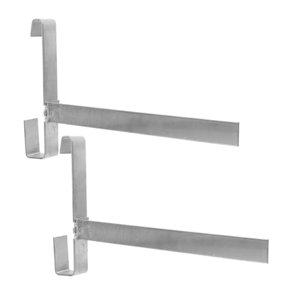 HANABASS 2pcs Beehive Frame Holder Stand for Beekeeping Stainless Steel Frame Support Tool Bee Supplies Beehive Accessories