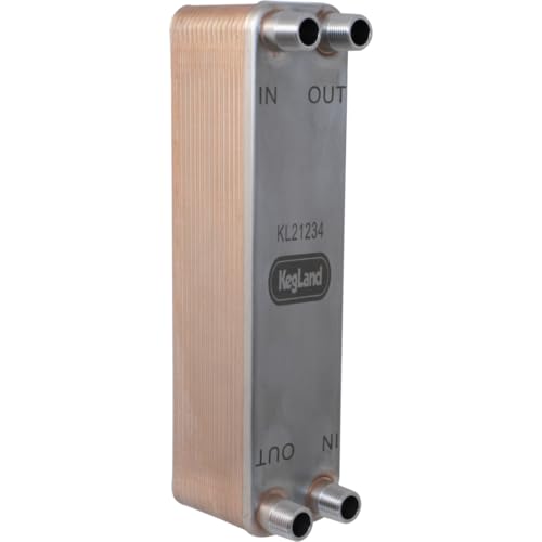 PLATE CHILLER The Chillout MKIV Super Efficient WORT CHILLER - 30 Cold Plate Heat Exchanger WC122 KL21234