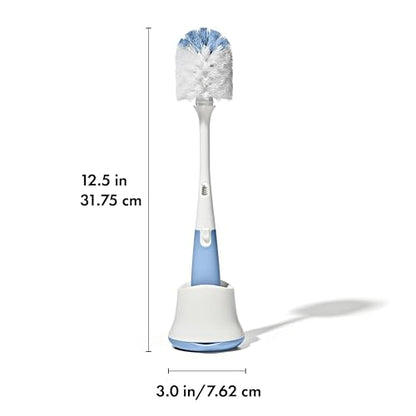 OXO Tot Bottle Brush with Stand, Baby Bottle Brush - Dusk
