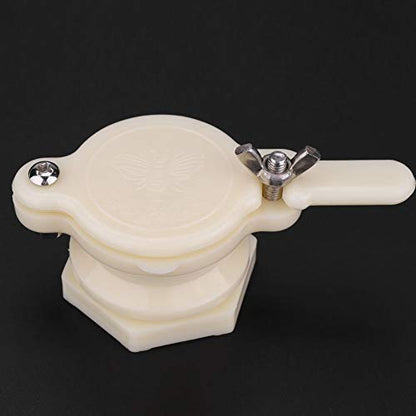 Nylon Honey Beekeeping Bottling Gate Valve, Honey Extractor Tap, Food Grade Plastic, Stainless Steel Screws, for Bucket Fitting