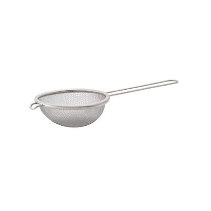 HIC Kitchen Fine Mesh Strainers with Helper Handles, 18/8 Stainless Steel, Includes 1 each 3.75, 6, and 7-Inch Strainer - size: Mesh, Set/3 (3.75, 6, 7-Inch)