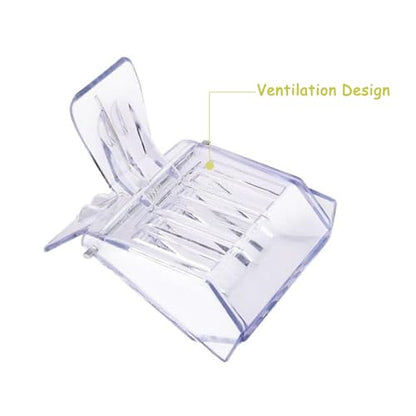 10PCS Bee Clip for Queen, Transparent Queen Catcher for Bees, Honeybee Queen Clips for Queen Bee Marking & Handling