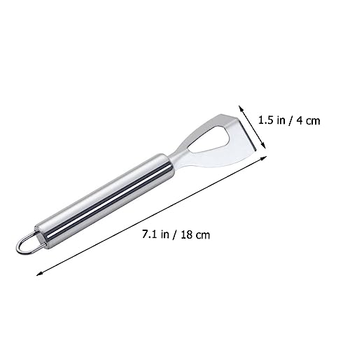 Cabilock 3PCS Stainless Steel Butter Knife Set Kitchen Cheese Cutting Tools Ergonomic Handles for Home Cooking and Charcuterie Boards