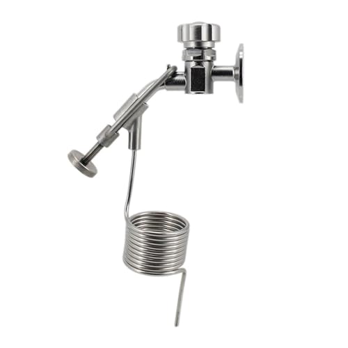 1.5" TC Sample Valve Sampling Coil - 304 Stainless Steel Conical Fermenter Accessories for Home Brewing(Full Kit A 10 Truns) - color: Full Kit A 10 Truns