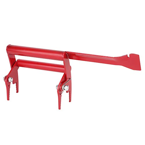 Stainless Steel Beehive Frame Holder Lifter, Beekeeping Frame Capture Grip Tool with Dual Function Nests Box Jig and Cutter for Safe Hive Inspection