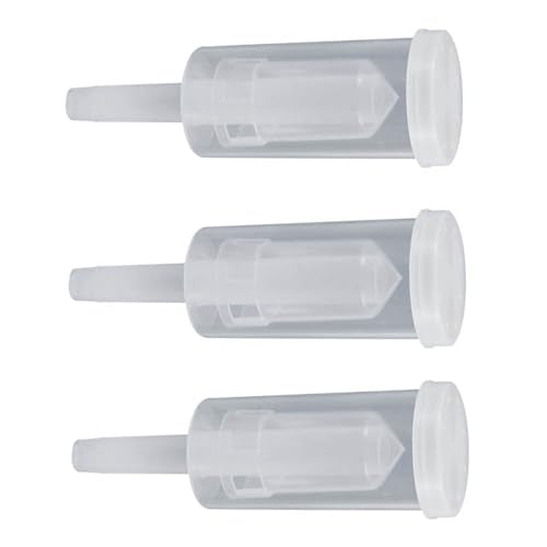 6pcs Homebrew Fermentation Lock One Way Exhaust Water Sealed Check Valve for Beer Wine and Cider Brewing Fits Stoppers Easy to Use - size: 6 pcs