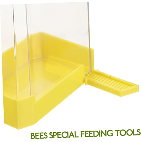 Bee Water Feeder Vertical Station Beehive Water Dispenser for Beekeeping Supplies Easy to Clean Bee Feeding Cup for Garden Use