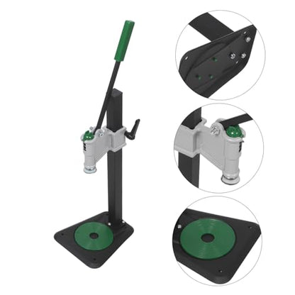 SHINEOFI Manual Beer Bottle Capper Tool for Wine and Soda Bottles, Iron Construction with Adjustable Height 7.8"-18.3", Secure and Stable Operation for Kitchen and Bar Counters