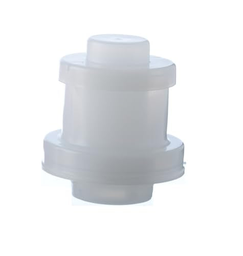 North Mountain Supply Clip-On Airlock with Stopper – Fits 10–34L (2.5–9 gal) Narrow Mouth Demijohns – Fermentation Cap with Dust Cover