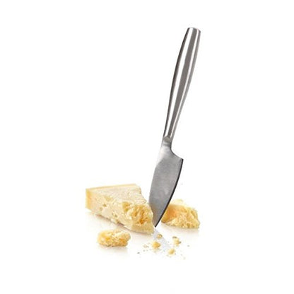 BOSKA Stainless Steel Cheese Knife - Copenhagen Nr.3 for All Types of Cheese - Multi-Functional Cheese Slicer - Handheld Slicer - Silver Non-Stick - Dishwasher Safe - for Kitchen Cooking - style: Hard Cheese Knife