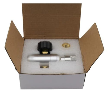 Home Brewing Homebrew Kegging Premium Regulated CO2 Charger Kit Mini Gas Regulator 3/8" Thread 30PSI 60PSI 150PSI Beer Kegerator Brewing Accessories(60psi) - color: 60psi