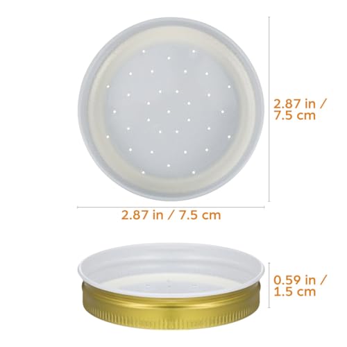 Alasum 4-Pack Metal Bee Water Feeders for Beehive Entrance - Easy Install Beekeeping Watering Device for Fresh Bees Drinking - Durable Hive Tool for Apiary Water Supply