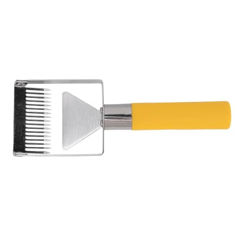 Zerodis Honey Uncapping Fork Beekeeping Supplies Versatile Scraper Comfortable Grip Design Beekeeping Tool Adjustable Honey Extractor Tools Essential Equipment Uncapping
