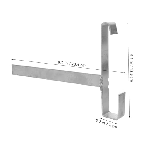 2pcs Stainless Steel Beehive Frame Holder Perch Stand Beekeeping Frame Support Tools for Efficient and Spacing