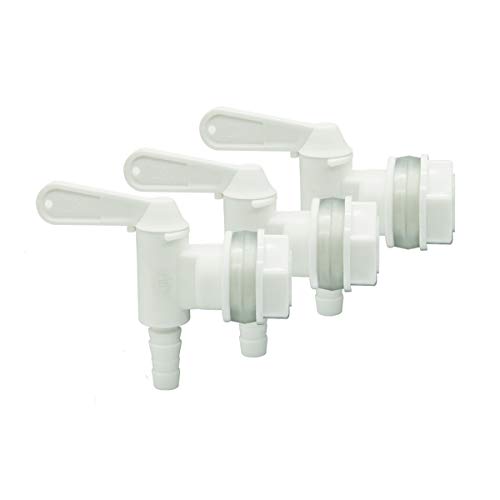 Plastic Bottling Spigot Plastic Bucket Spigot Filler Spout Tap for Homebrew Wine Making PACK of 3