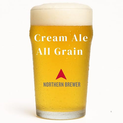 Northern Brewer - Cream Ale All Grain Beer Recipe Kit - Ingredients for Making 5 Gallons - All Grain Equipment Required - color: Cream Ale All Grain Beer