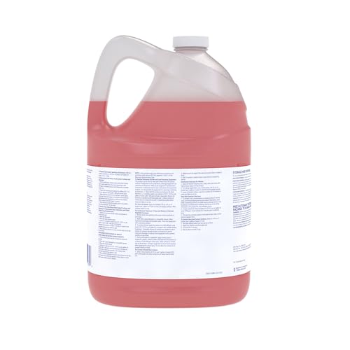 Diversey 5756018 J-512 Sanitizer, Food Contact Sanitizing Liquid for Dishes, Equipment & Utensils, No Fragrance Added, For Home & Commercial Use, Concentrate, 1-Gallon (Pack of 4)