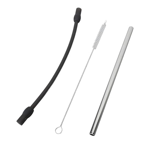 Coffee Machine Replacement Tube Set with 6.8in Cleaning Brush for Frother and 8.6in Automatic Coffee Machine Milk Replacement Hose Compatibility with Siemen Coffee Machine