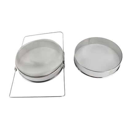 Stainless Steel Honey Filter Beekeeping Double Sieve Strainer 18 Mesh 25 Mesh 304 Apiary Equipment for Beekeepers Professional Tools