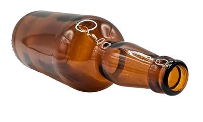 Home Brew Ohio (Beer Bottles Premium Ale Amber Crown Bottle 500ml - Case of 12