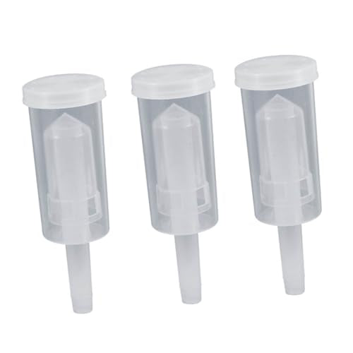 3pcs Fermentation Gas Valve for Homebrew Lids for Beer Wine Cider Fermenting Kit - size: 12.00X3.80X3.80CM