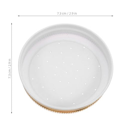 DOITOOL 5pcs Beehive Water Feeder Lids Replacement for Bee Watering Station Covers Beekeeping Supplies Entrance Reducer Caps for Hive Feeding and Bee Feed Supplement
