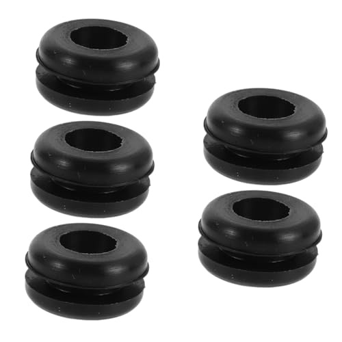 Homoyoyo 5pcs Leakproof Water Seal Fermentation Airlock Grommet for Homebrew Bucket Lid, Plastic Wine and Beer Fermenter Seal Ring for Brewing Equipment